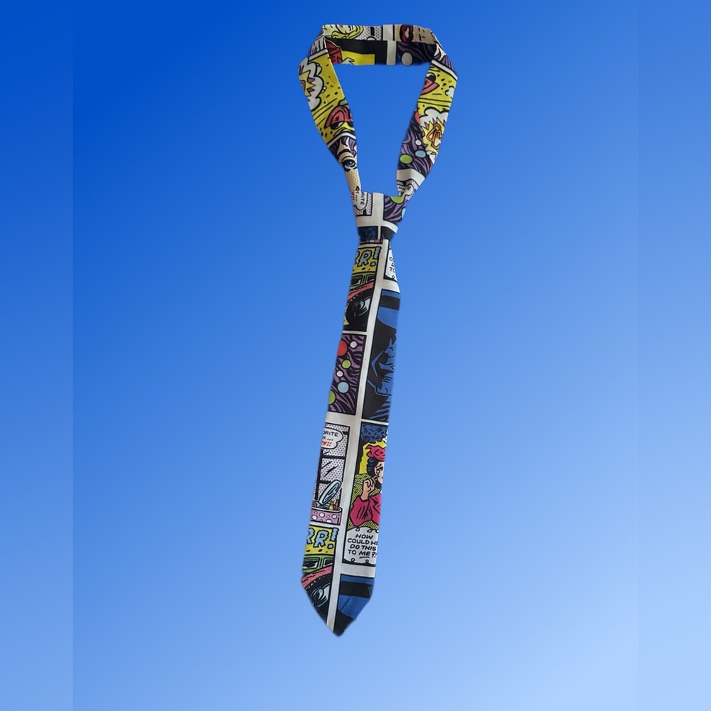Funky comic tie!
